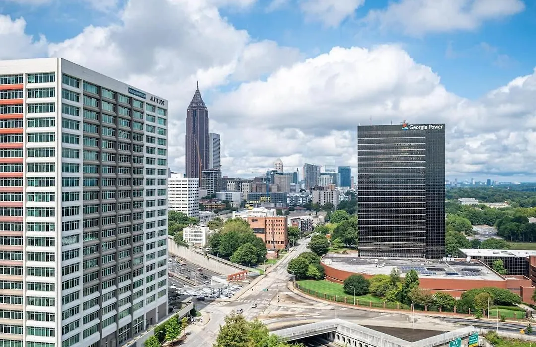 Atlanta Downtown City View Condo Free Parking Lm1606-1